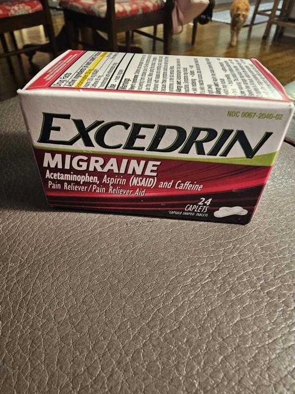 Excedrin® Migraine Acetaminophen, Aspirin (NSAID), and Caffeine