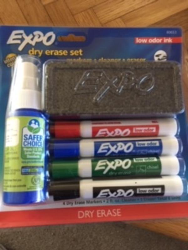 A really good set of whiteboard markers