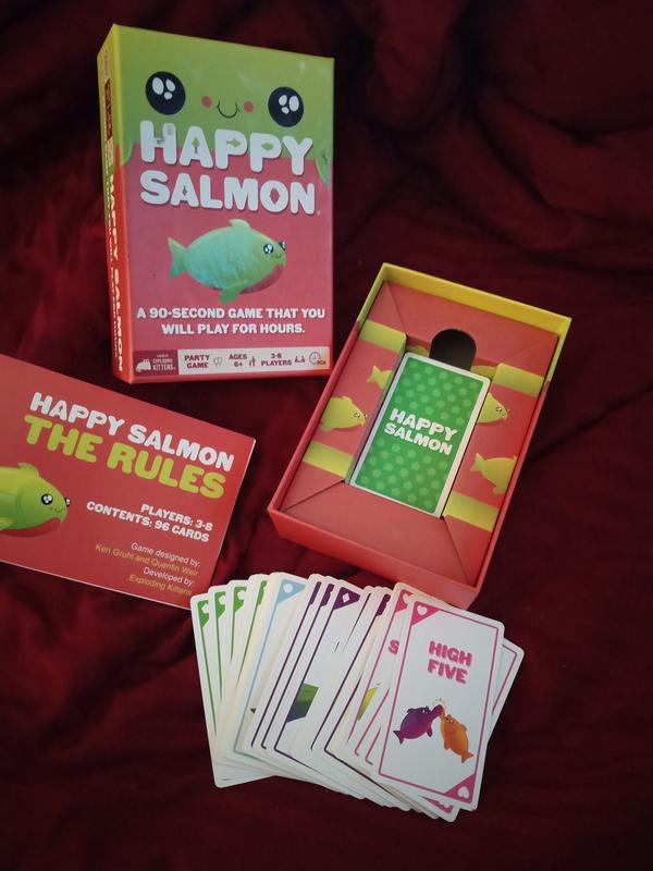 Happy Salmon Review - Board Game Review