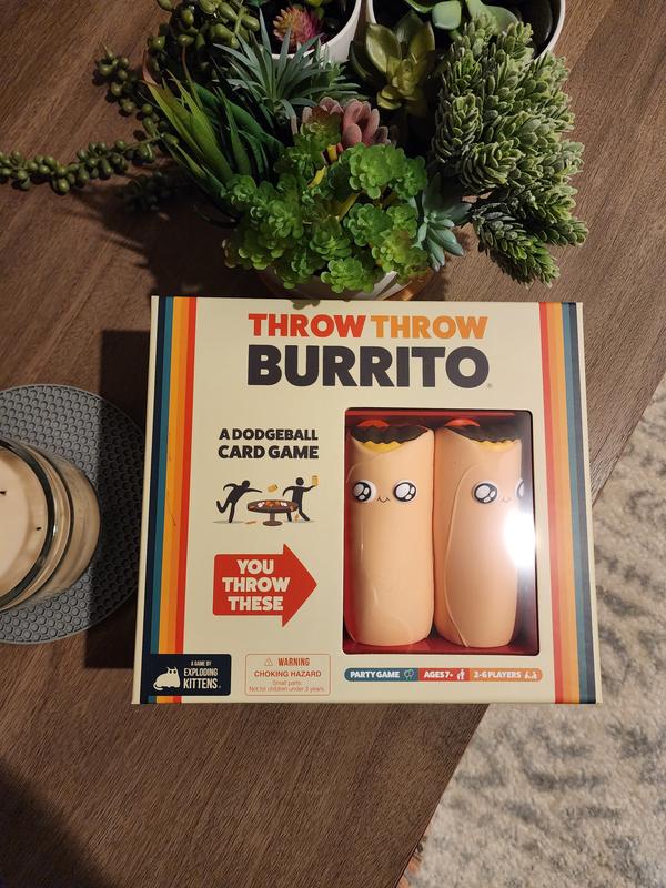 Throw Throw Burrito by Exploding Kittens - A Dodgeball Card Game Brand NEW 852131006174 Throw Throw Burrito by Exploding Kittens - A Dodgeball Card Game Brand NEW 852131006174