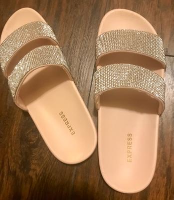 cute sparkly sandals