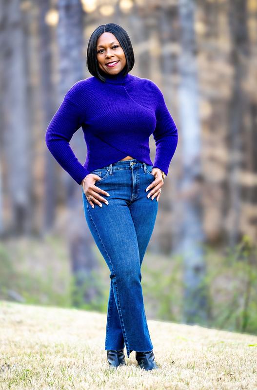 Wrap Front Cropped Turtleneck Sweater | Express