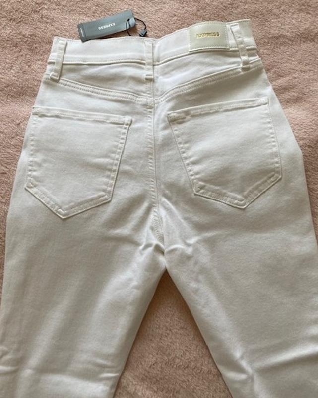 Jeans Skinny Blanc Femme FSR - Taille 3, Coupe Ajustée, En Coton élastique, Très Bon état