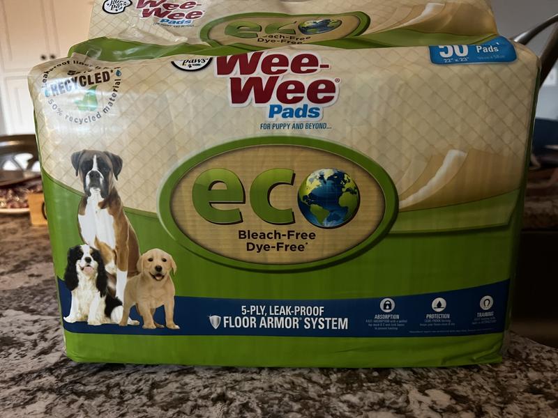 Wee Wee ECO Pads For Dogs Count of 50 Petco