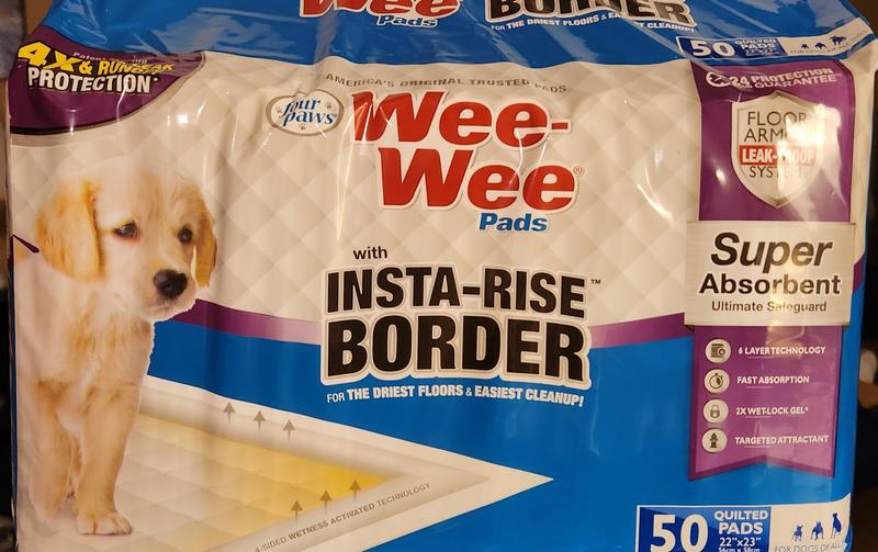 Four paws wee hot sale wee pads 200