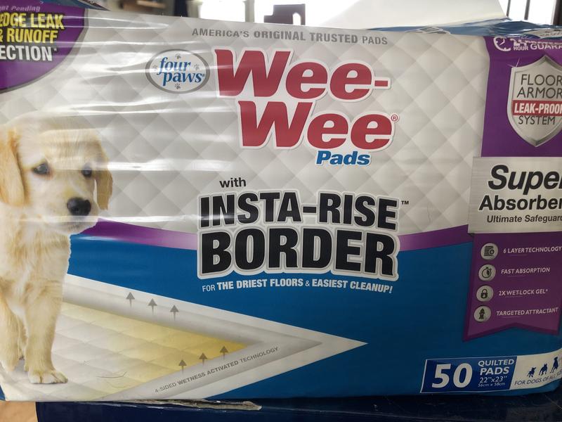 Four paws wee wee pads outlet 150