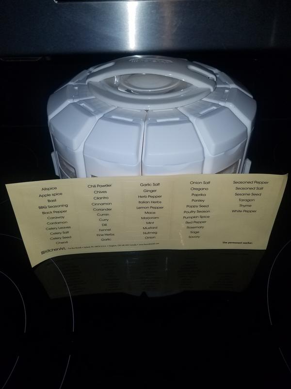 Comes with labels!