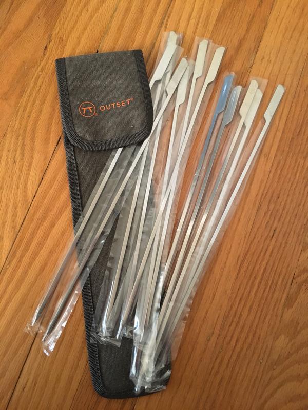 Skewers and Bag