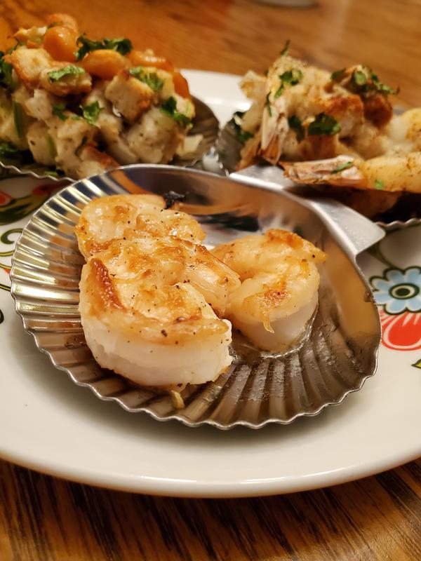 Outset All Purpose Grillable Sea Shells, Stainless Steel, Set of 12 at ...