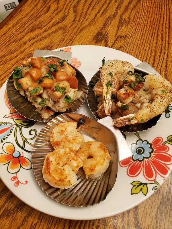 Outset All Purpose Grillable Sea Shells, Stainless Steel, Set of 12 at ...