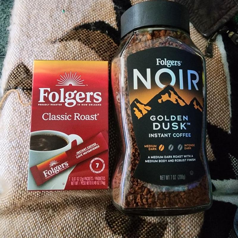 Folgers instant coffee packets hotsell