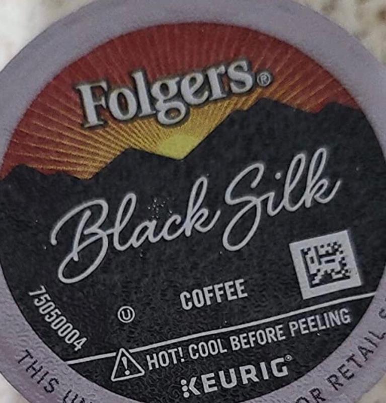 Buy Folgers Black Silk Coffee, Dark Roast, Keurig K-Cup Pods, 10 Count Box  from Dollar General - Instore