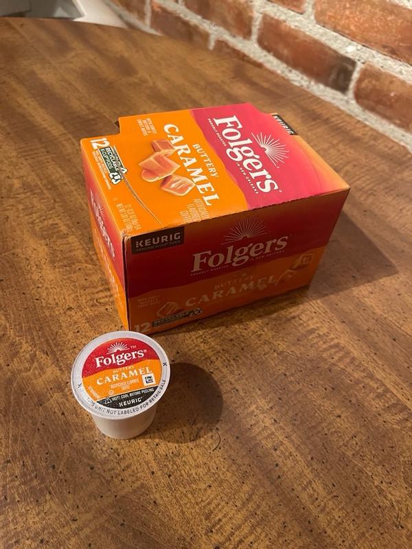 Folgers caramel drizzle k cups hotsell