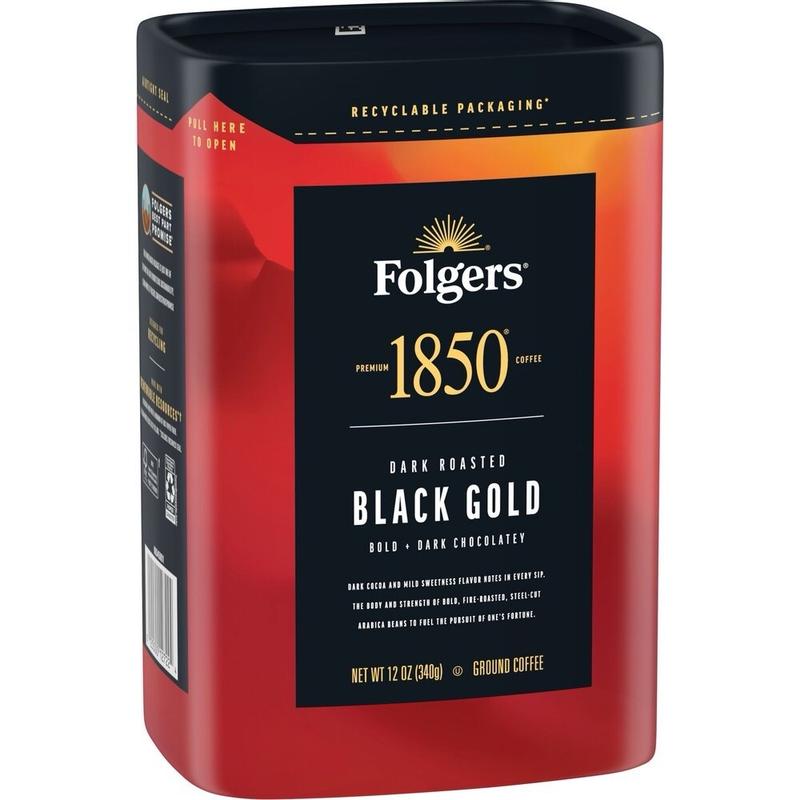 1850® Black Gold Ground Coffee
