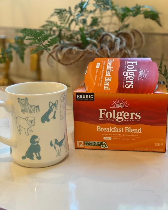 Folgers k cups breakfast blend hotsell