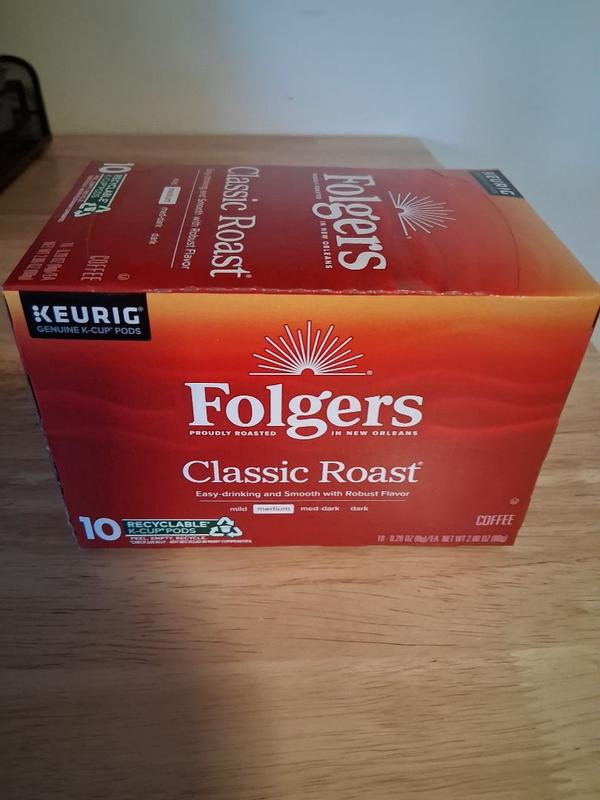 Folgers Gormet Selections Classic Roast K-Cup Pods, Medium Roast, 96/Carton  - W.B. Mason