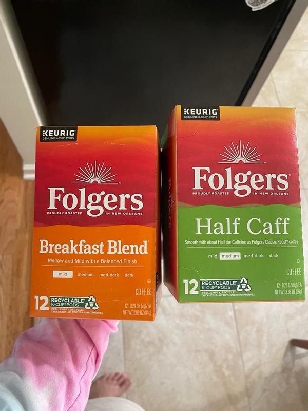 Breakfast Blend Coffee K Cup pods