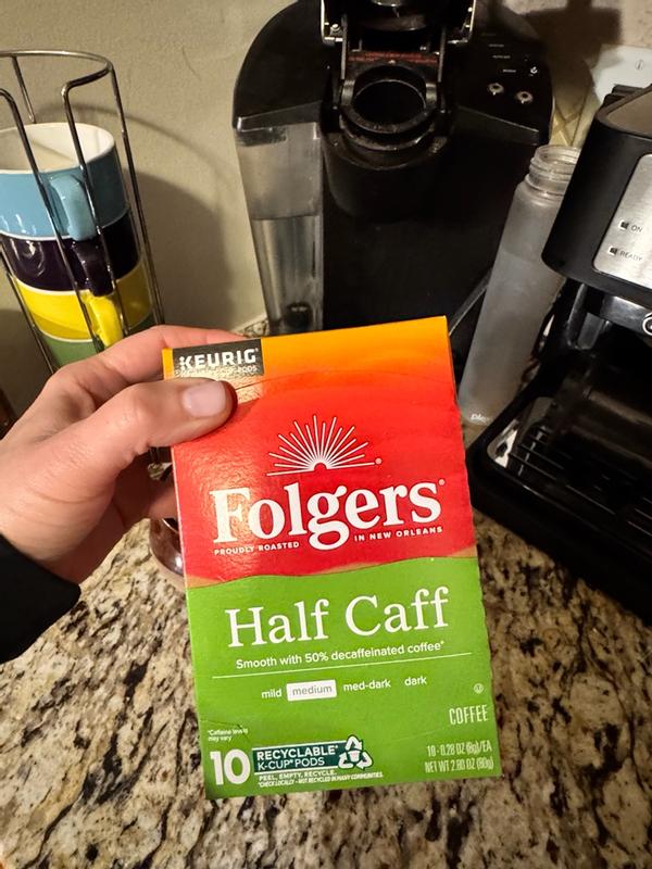 Half Caff K-cup pods