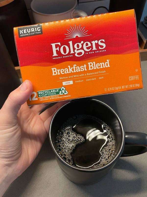 Folgers breakfast blend k cups best sale