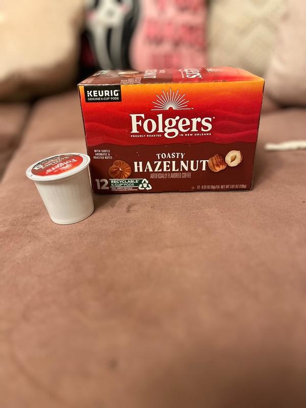 Toasty Hazelnut Artificially Flavored K Cup pods