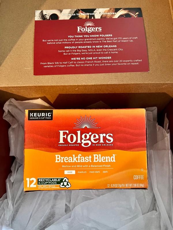 Folgers breakfast clearance blend k cups