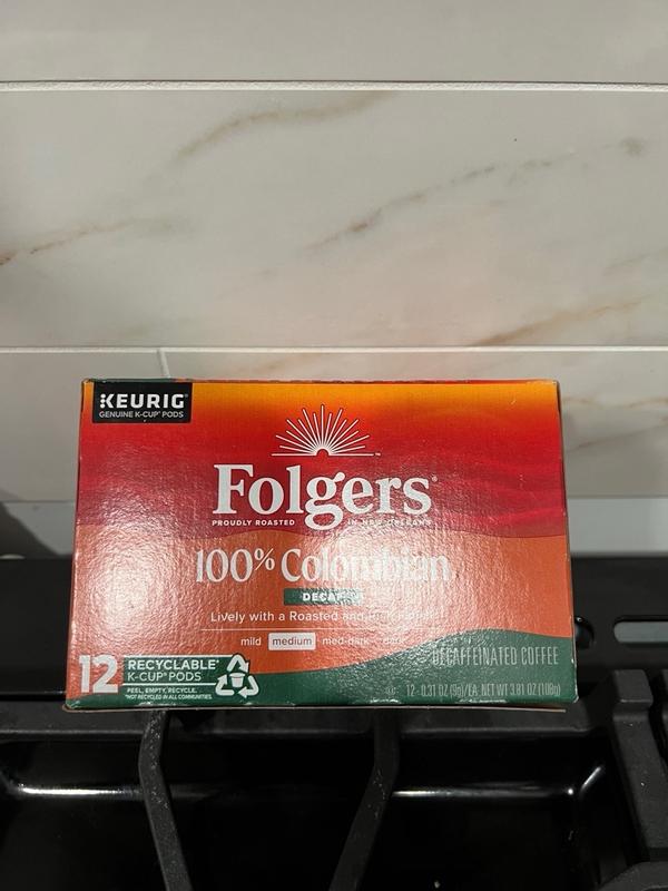 Folgers Gourmet Selections Lively Decaf Columbian K-Cup Pods