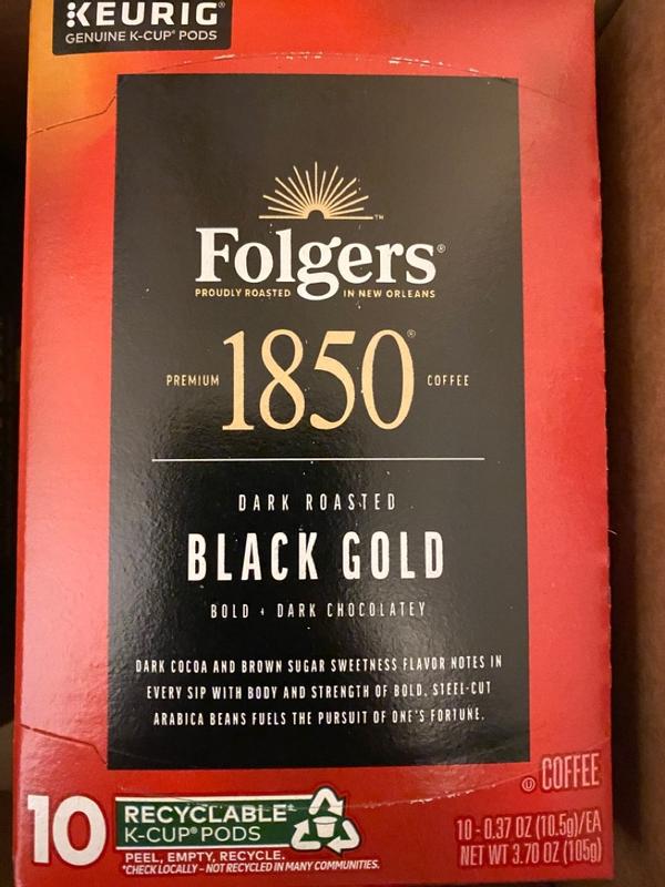 1850 Black Gold K Cup pods
