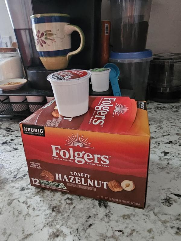 Folgers hazelnut cream k cups sales