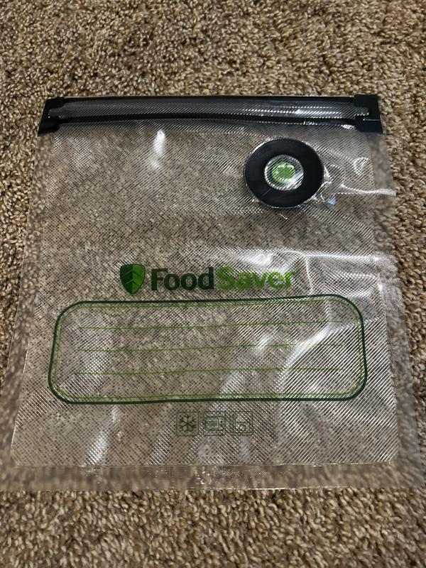FoodSaver Reusable Gallon Vacuum Zipper Bags - for use with FoodSaver  Handheld Vacuum Sealers - 8ct