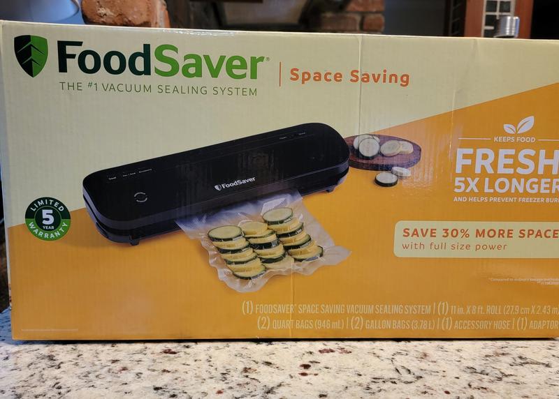 Meet The New Space Saving Vacuum Sealer from FoodSaver 
