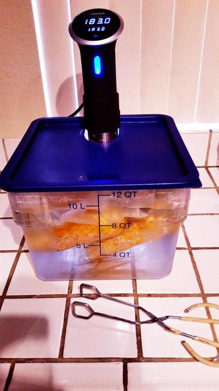 Sous Vide Corn at 183 deg fantastic...