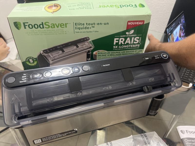 Foodsaver Elite All-in-one Liquid Plus Vacuum Sealer With Bags And