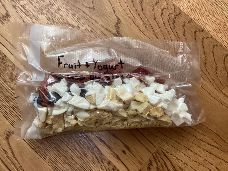 Dried fruit & yogurt trail mix