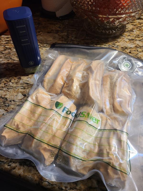 Makes keeping rolls fresh longer in freezer without wasting bags!