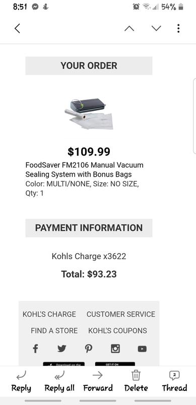FoodSaver FM2000 Vacuum Sealer Starter System with Bags