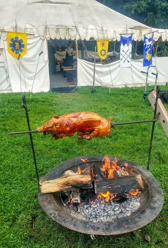 Crisped up and ready to slice!