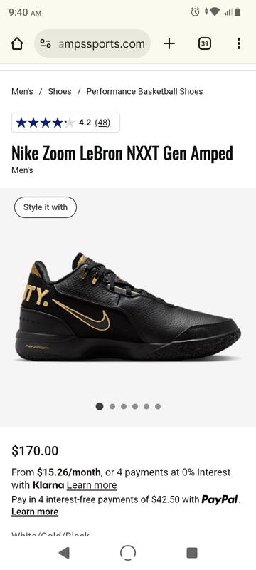 Nike Zoom LeBron NXXT Gen Amped - Men's | Foot Locker