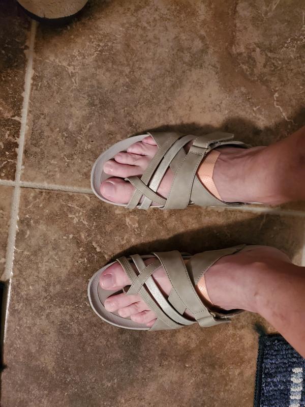 Band-aide covers the blisters