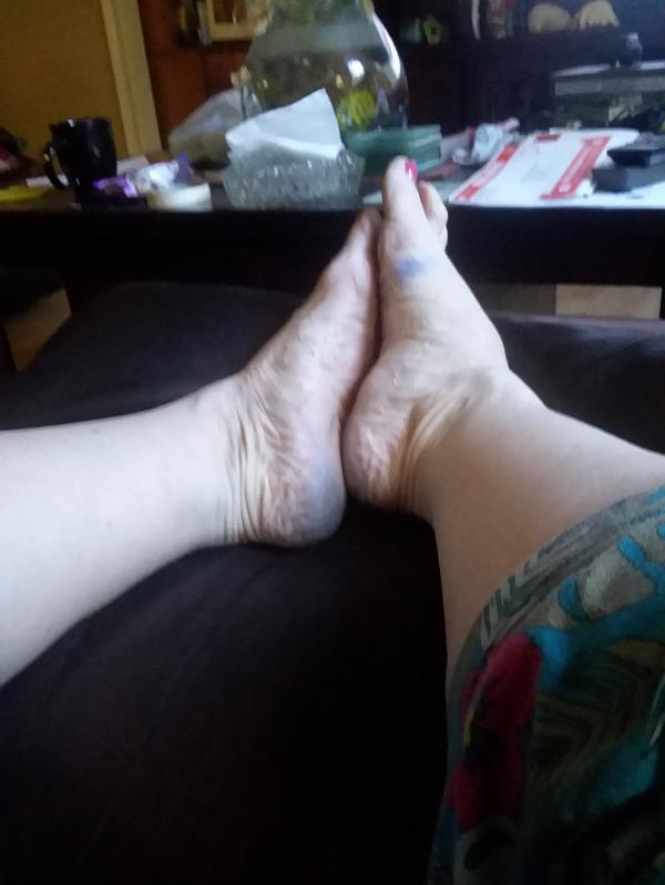 After wearing the first dsy