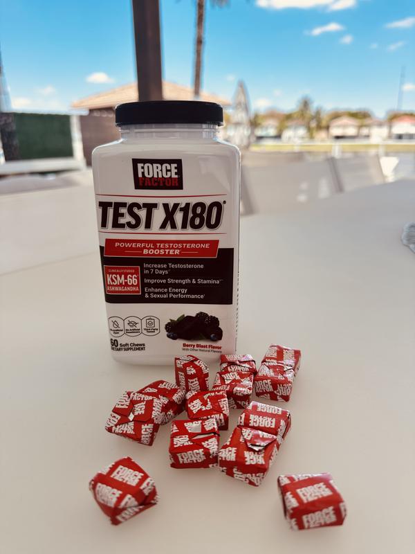 Test X180 Soft Chews - Force Factor