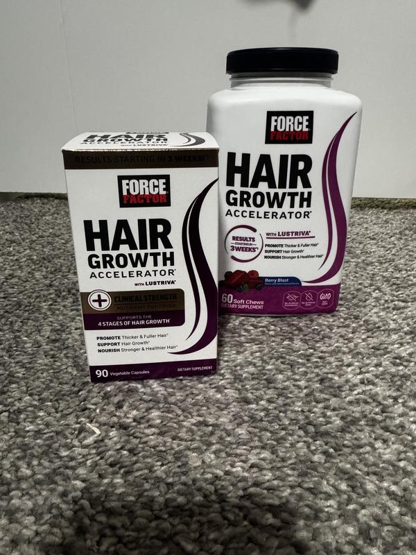 Hair Growth Accelerator Soft Chews - Force Factor