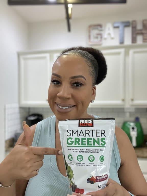 FORCE FACTOR SMARTER GREENS SFCH SUMMER BERRY 60CT | Meijer