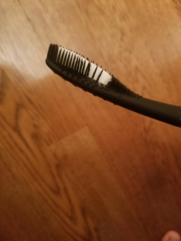 Lost bristles