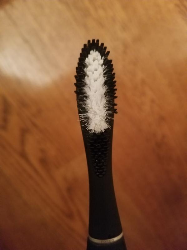 Frayed bristles