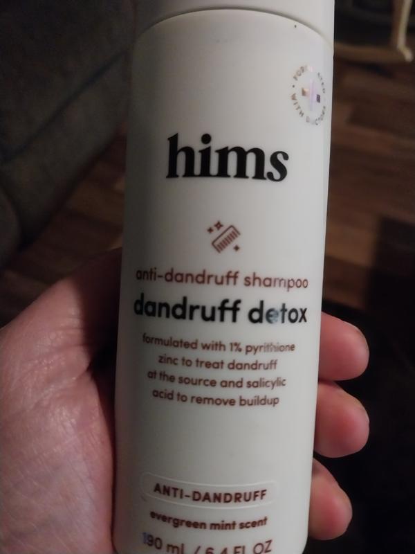 Anti dandruff detox shampoo
