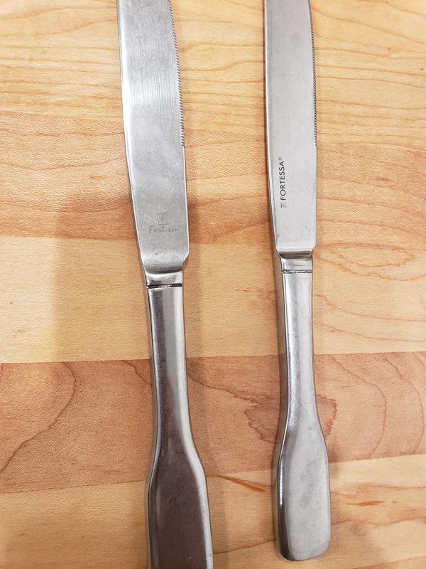 Guy Degrenne Vieux Paris satin cutlery in stainless