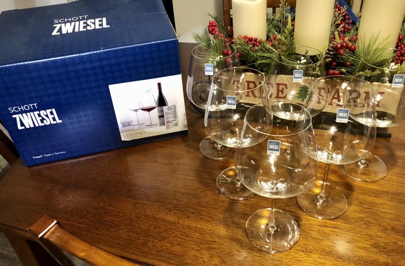 Schott Zwiesel Vervino Burgundy Glass, Set of 6 - Clear