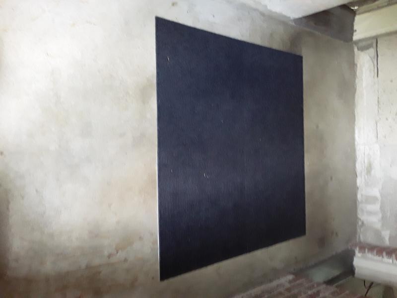 Sideways but this is the first step- Concrete was cleaned (83yrs old)