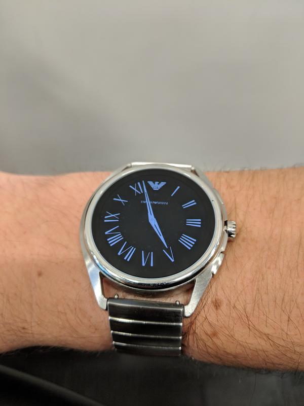 Watch on wrist/in use