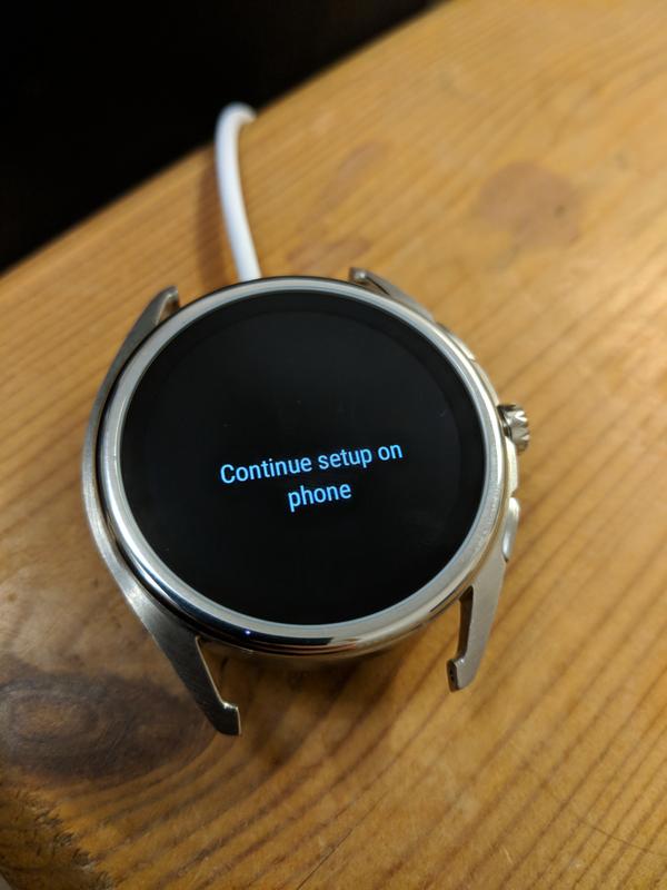 Setup issue - stuck on continue setup screen